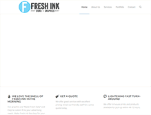 Tablet Screenshot of freshinkorlando.com